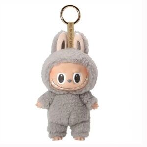 Authentic Labubu Exciting Macaron Series SESAME BEAN Plush Pendant SEALED